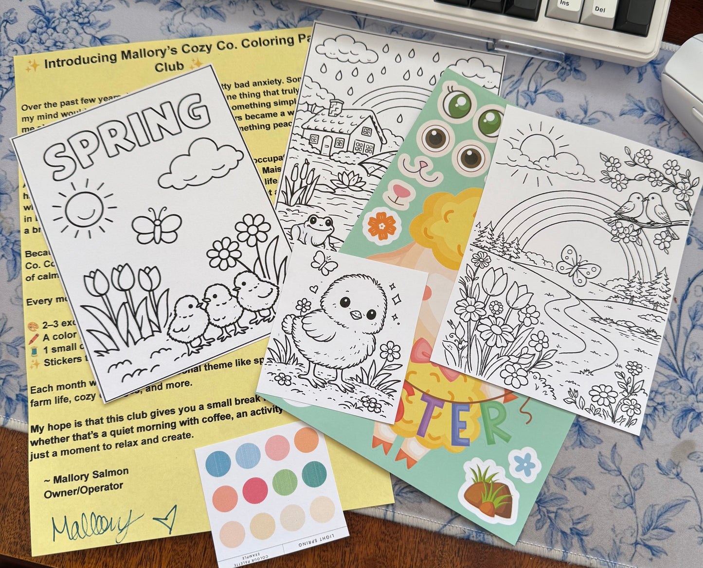 Kids Coloring Subscription